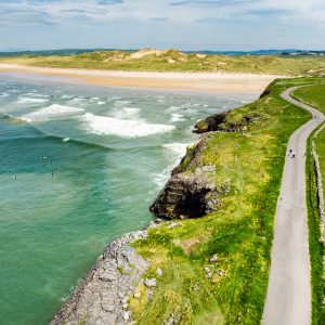 Bundoran beach lifestyle in Ireland